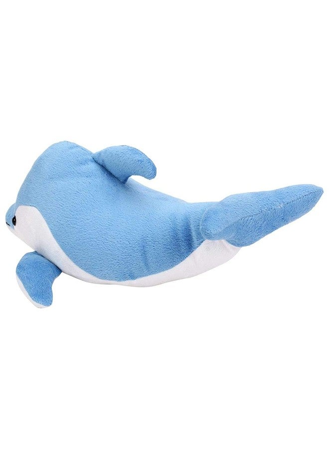Nihan Enter[prises Blue Dolphin Soft Toy- 32 Cm,Blue - Image 3